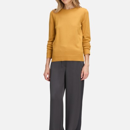 Basic-Strickpullover mit Rundhalsausschnitt – Bild 2