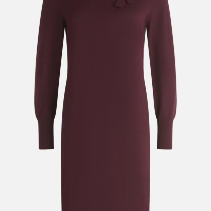 Strickkleid mit Schleifenknoten – Bild 2