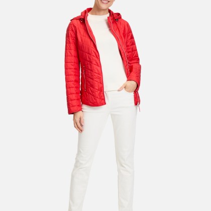 Outdoorjacke mit abnehmbarer Kapuze – Bild 2