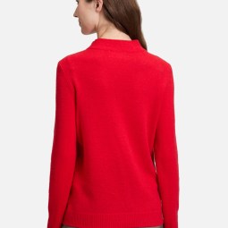 Kaschmir-Pullover mit Stehkragen Kaschmir-Pullover mit Stehkragen