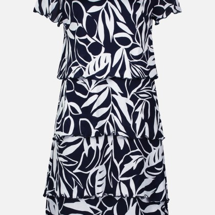 Stufenkleid mit U-Boot-Ausschnitt – Bild 3