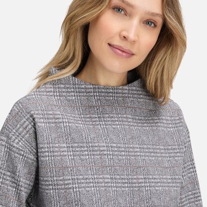 Sweatshirt mit Kragen Sweatshirt mit Kragen