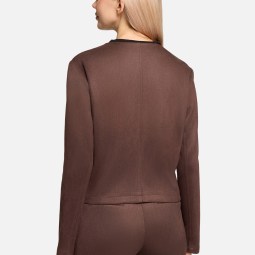 Blazer-Jacke mit aufgesetzten Taschen Blazer-Jacke mit aufgesetzten Taschen