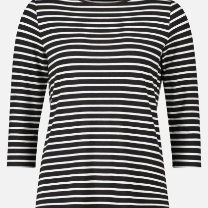 Ringelshirt mit U-Boot-Ausschnitt – Bild 3