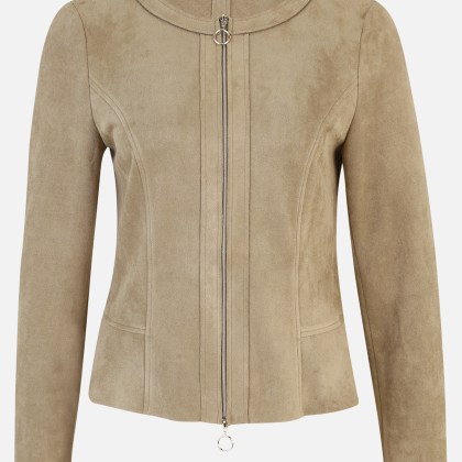 Blazer-Jacke mit Reißverschluss – Bild 3