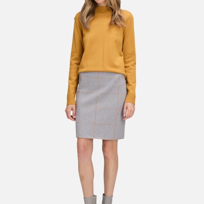 Basic-Strickpullover mit Stehkragen – Bild 2