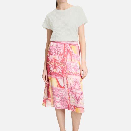 Strukturshirt mit U-Boot-Ausschnitt – Bild 2