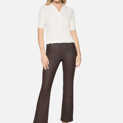 Basic Shirt mit Knöpfen – Bild 2