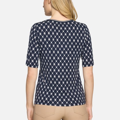 Basic Shirt mit Rippbündchen Basic Shirt mit Rippbündchen