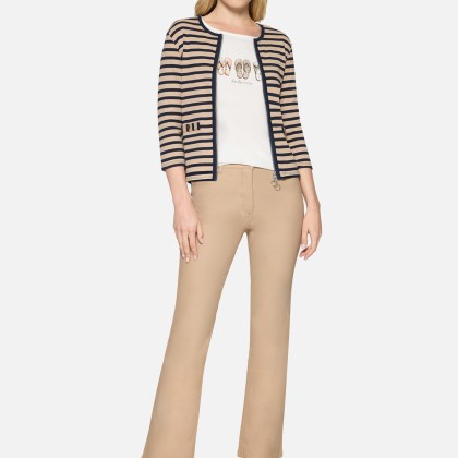 Shirtjacke mit Rippenstruktur – Bild 2