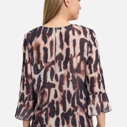 Chiffonbluse mit Print Chiffonbluse mit Print