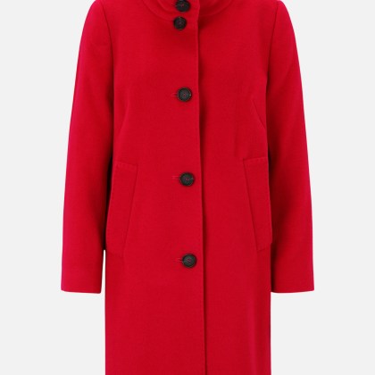 Wollmantel mit Kragen – Bild 3