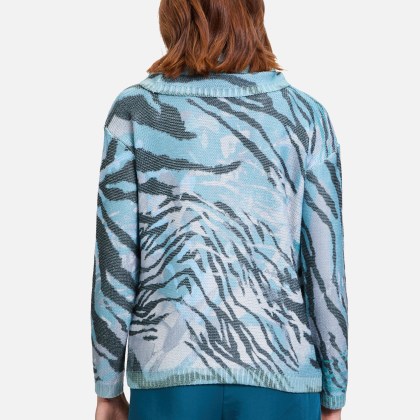 Strickpullover mit Print Strickpullover mit Print