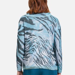 Strickpullover mit Print Strickpullover mit Print
