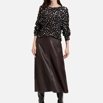 Feinstrickpullover mit Fledermausärmeln – Bild 2