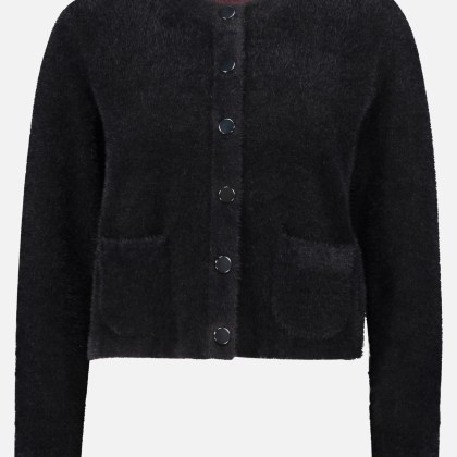 Strick-Cardigan mit aufgesetzten Taschen – Bild 3