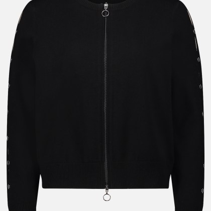 Strick-Cardigan mit Reißverschluss – Bild 3