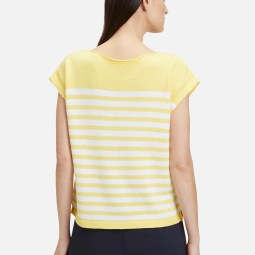 Strick-Top mit Ringel Strick-Top mit Ringel