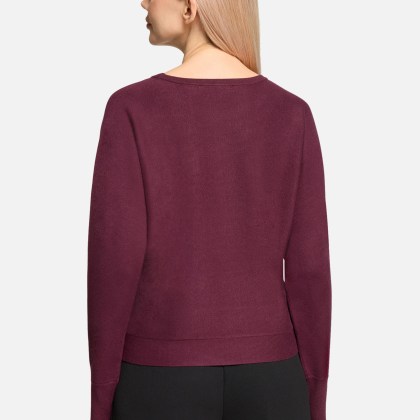 Feinstrickpullover mit Fledermausärmeln Feinstrickpullover mit Fledermausärmeln