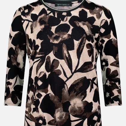 Basic Shirt mit Rundhalsausschnitt – Bild 3