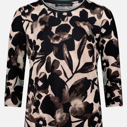 Basic Shirt mit Rundhalsausschnitt – Bild 3