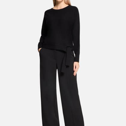 Feinstrickpullover mit Fledermausärmeln – Bild 2