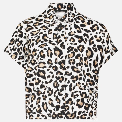 Leinenbluse mit Kragen – Bild 3