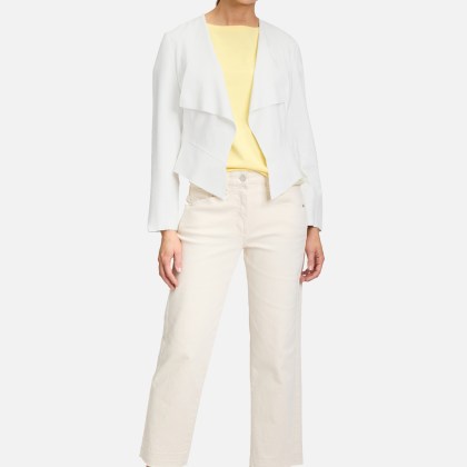 Blazer-Jacke ohne Verschluss – Bild 2