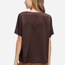 Schlupfbluse mit Rundhalsausschnitt Schlupfbluse mit Rundhalsausschnitt