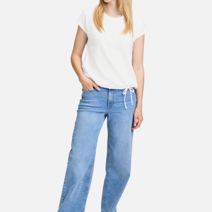 Strukturshirt mit Tunnelzug – Bild 2