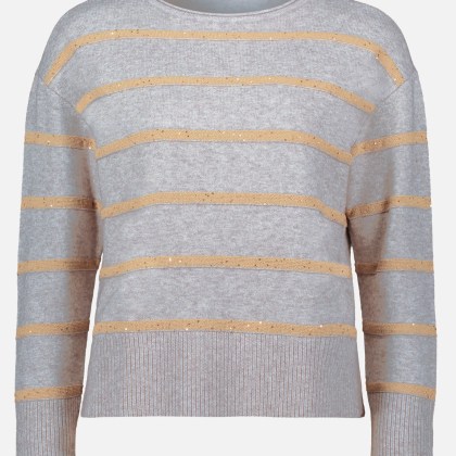 Strickpullover mit Pailletten – Bild 3