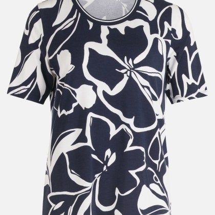 Basic Shirt mit Print – Bild 3