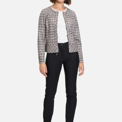 Kurzblazer mit Reißverschluss – Bild 2