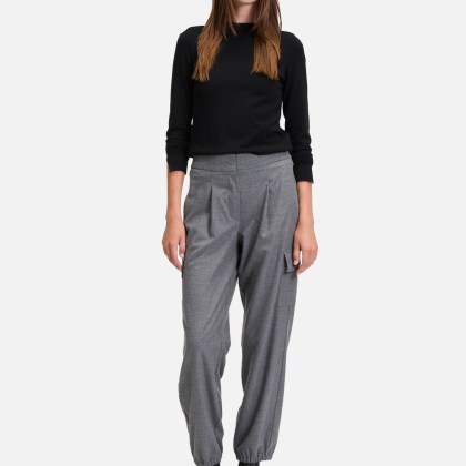 Stoffhose unifarben – Bild 2