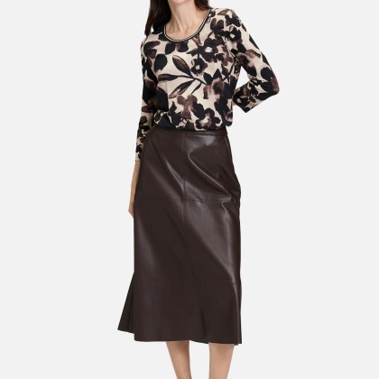 Basic Shirt mit Rundhalsausschnitt – Bild 2