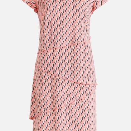 Jerseykleid mit Stufen – Bild 3