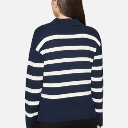 Strickpullover mit Streifen Strickpullover mit Streifen