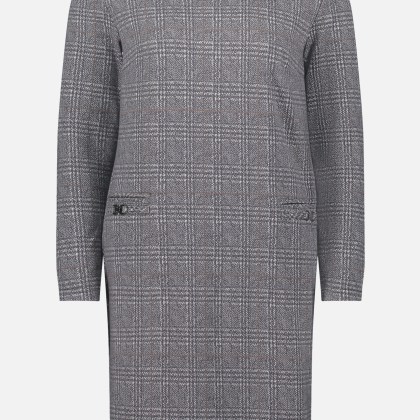 Sweatkleid mit Kragen – Bild 3