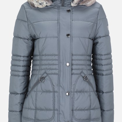 Outdoorjacke mit abnehmbarer Kapuze – Bild 3
