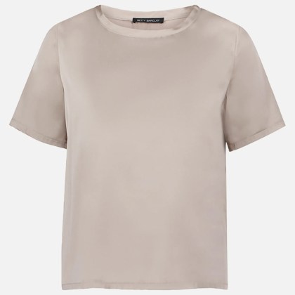 Schlupfbluse mit Rundhalsausschnitt – Bild 3