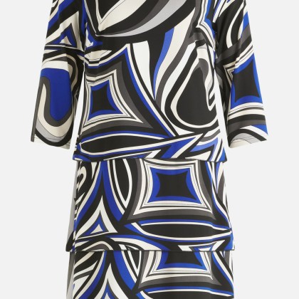 Stufenkleid mit 3/4 Arm – Bild 3