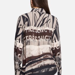 Hemdbluse mit Schmucksteinen Hemdbluse mit Schmucksteinen