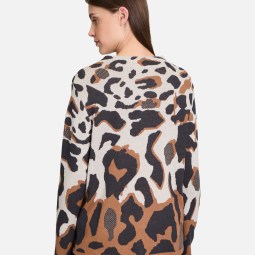 Strickpullover mit Jacquard Strickpullover mit Jacquard