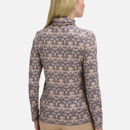 Rollkragenshirt mit Stehkragen Rollkragenshirt mit Stehkragen