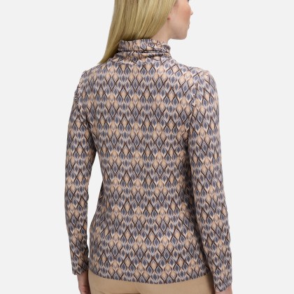 Rollkragenshirt mit Stehkragen Rollkragenshirt mit Stehkragen