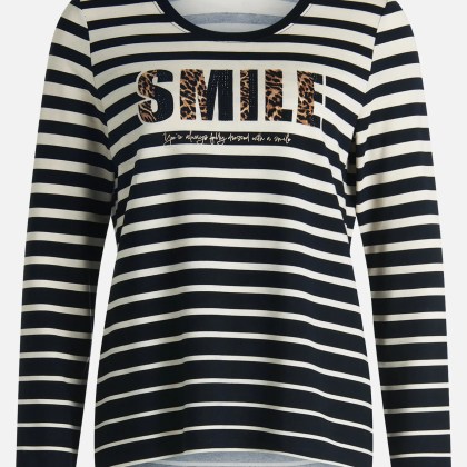 Basic Shirt mit Print – Bild 3