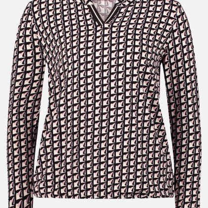 Blusenshirt mit Print – Bild 3