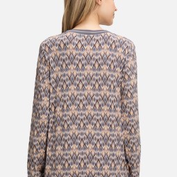 Blusenshirt mit V-Ausschnitt Blusenshirt mit V-Ausschnitt