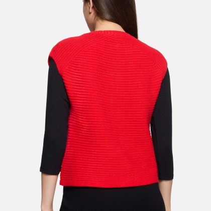 Grobstrickjacke ohne Arm Grobstrickjacke ohne Arm