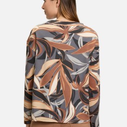 Sweatshirt mit hohem Kragen Sweatshirt mit hohem Kragen